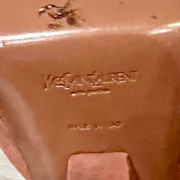 Yves Saint Laurent Essential Kid Suede Platforms - Picture 9 of 12